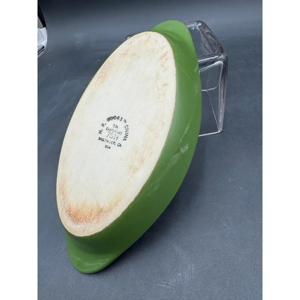 Vintage A.F. Coors Au Gratin Dish 9